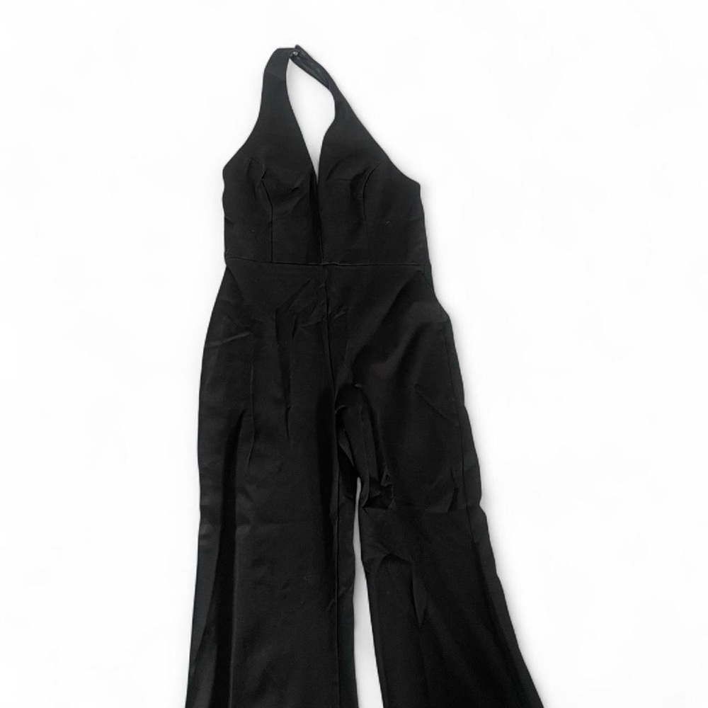Elegant Black Halter Jumpsuit